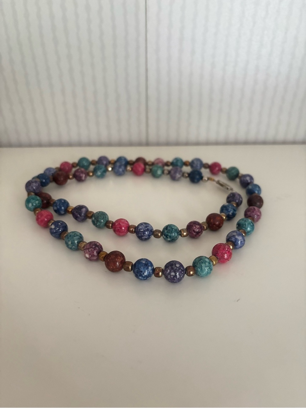 Colorful Multicolor Beaded Necklace - Women Jewelry